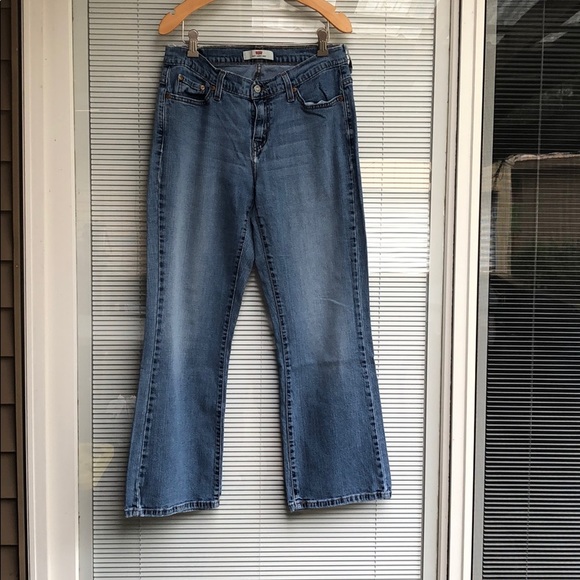 Levi's 529 Womens Blue Bootcut Stretch 